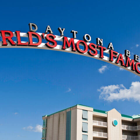 Archway Daytona Beach World's Most Famous Beach